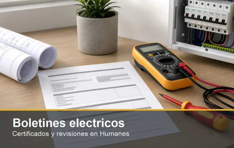 Boletines electricos en Humanes