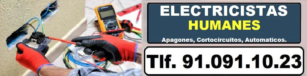 Electricistas Humanes Madrid 24 horas