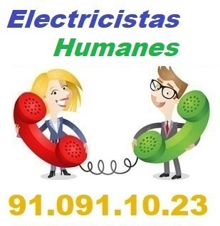 Telefono de la empresa electricistas Humanes